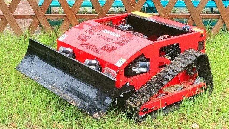 factory direct sales remote controlled brush mower in China