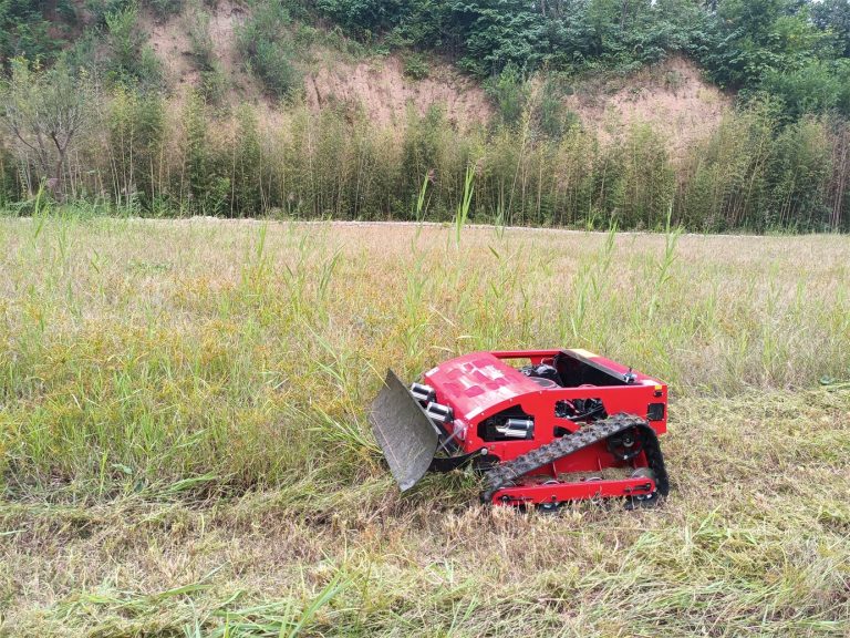 China made slope mower remote control low price for sale, chinese best radio control lawn mower