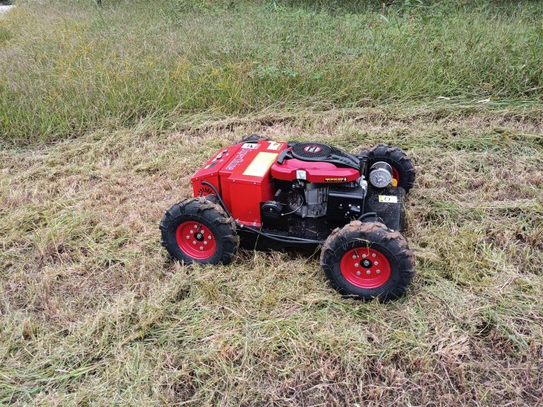 China made grass cutting machine low price for sale, chinese best remote control brush cutter