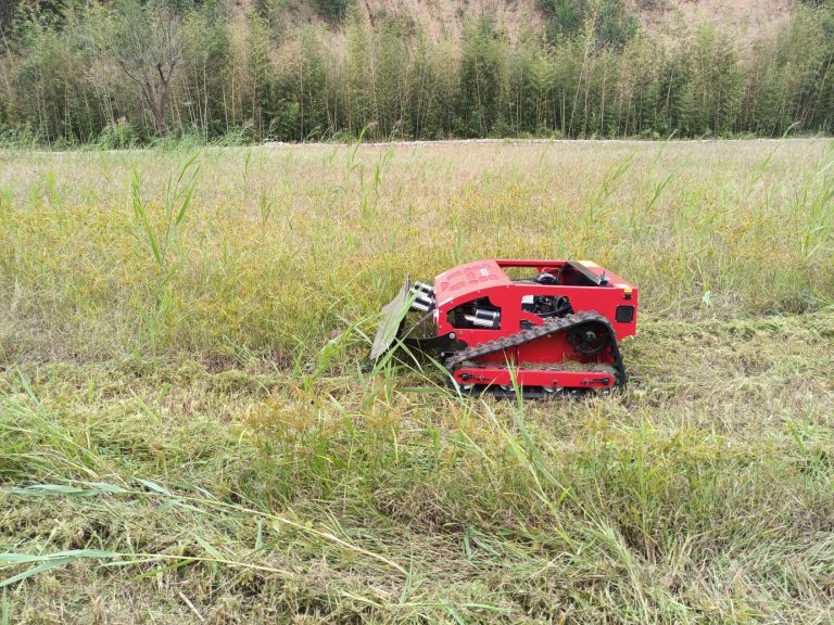 Loncin 196cc 7HP gasoline engine time-saving and labor-saving remote controlled weed cutter