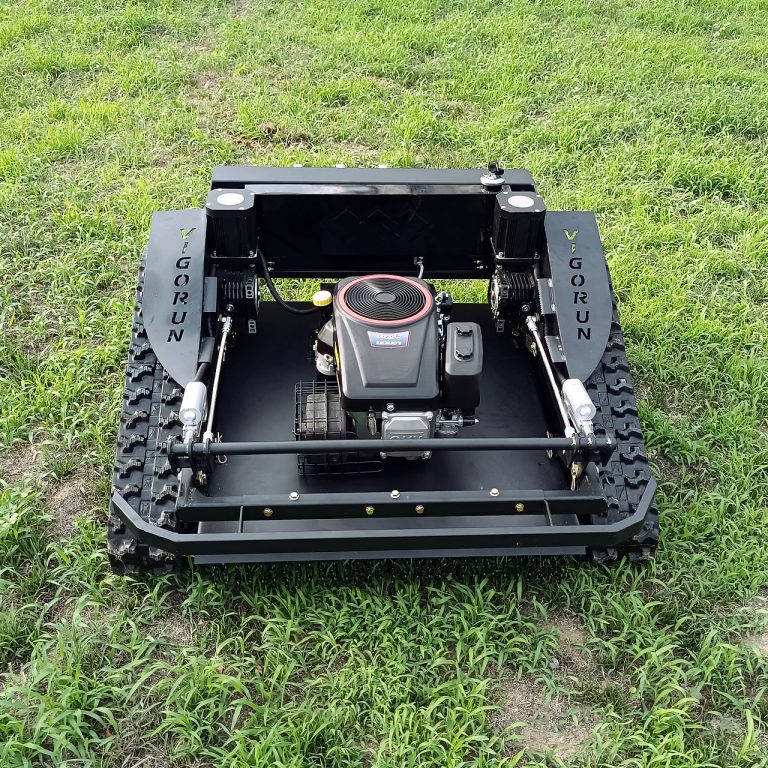 China made remote control brush mower low price for sale, chinese best grass trimmer