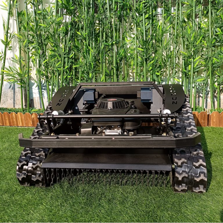 wireless caterpillar slasher mower made in China manufacturer factory