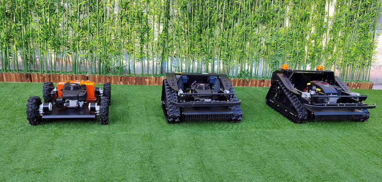 best quality remote operated grass cutter machine made in China