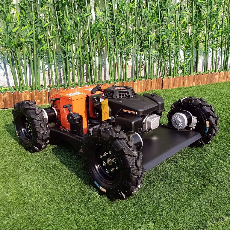 best quality remotely controlled grass cutting machine made in China