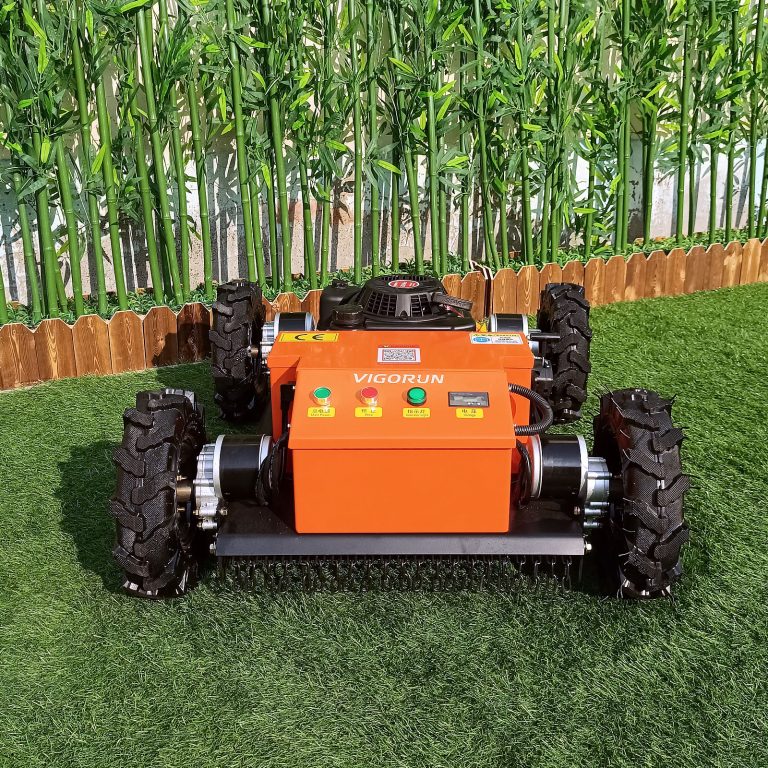 factory direct sales low wholesale price China swamp remote control track lawn mower