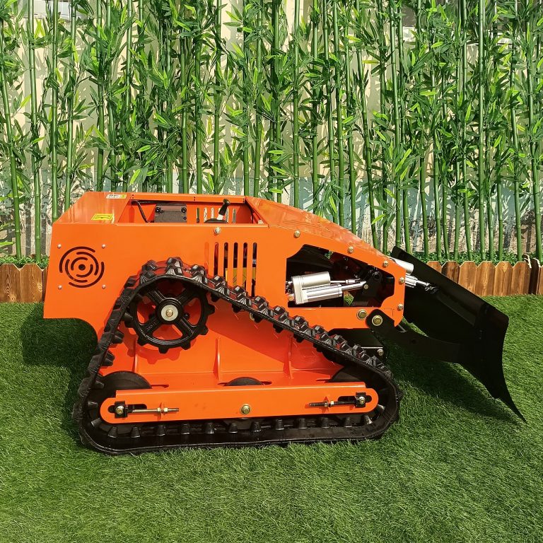 Affordable remotely controlled caterpillar slasher mower for sale with best price