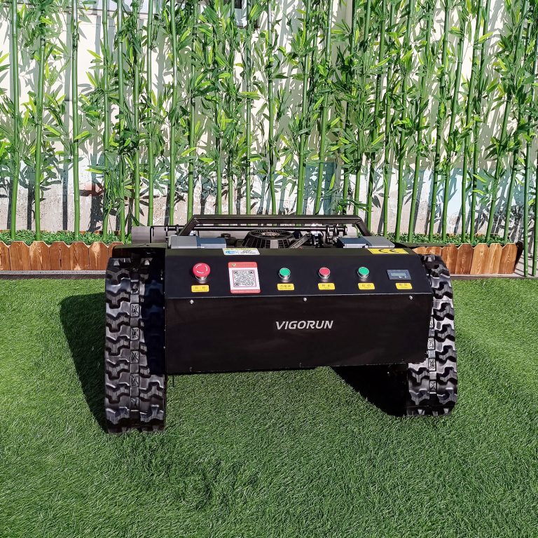 China made remote control lawn mower low price for sale, chinese best slope cutter