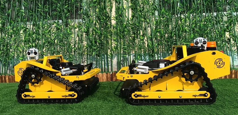 remote control track-mounted slasher mower made in China manufacturer factory