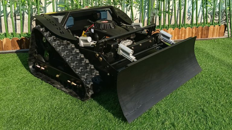 remote operated track slasher mower made in China manufacturer factory