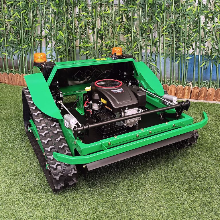 best quality remotely controlled track mower made in China